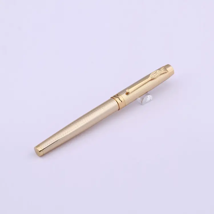 Grosir pulpen mewah kualitas tinggi pulpen logam gaya klasik pulpen kustom hadiah bisnis
