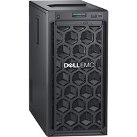 Serveur Tour PowerEdge T140 d'entrée de gamme avec processeur Xeon E-2124, 8 Go de RAM ECC DDR4, capacité maximale de 64 Go, en stock