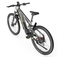 Bicicleta Eléctrica de Montaña de 29 Pulgadas con Suspensión Completa, 48V 20Ah 960Wh, Motor sin Escobillas de Litio de 250W con Sensor de Torque, Impermeable, EMTB MG600 Pro