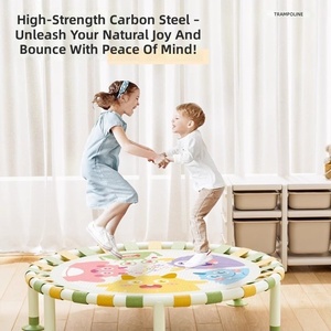 <span class=keywords><strong>Trampoline</strong></span> pour enfants de haute qualité pour usage domestique avec filet de sécurité, mini <span class=keywords><strong>trampoline</strong></span> d'intérieur pour bébé - Product Image 4