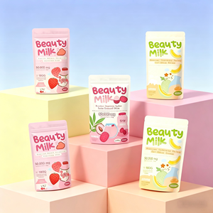 Leche en Polvo Premium para Belleza, Blanqueamiento de la Piel, Colágeno de Melón, Suplemento en Polvo para Bebidas, Mezcla de Sabores para Piel de Adultos, OEM ODM - Product Image 4