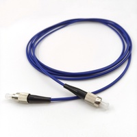 Puente personalizado de fibra óptica monomodo Simplex 9/125 Cable de conexión de fibra óptica blindado LC SC ST FC Conector de fibra