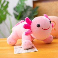 Bantal Boneka Axolotl Kustom, Mainan Hewan Isi Lembut, Bantal Tidur untuk Hadiah Anak dan Dekorasi Kamar Tidur Grosir 30cm