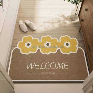 <span class=keywords><strong>Tapis</strong></span> de porte en PVC tissé personnalisé avec imprimé <span class=keywords><strong>chien</strong></span> original, antidérapant, imperméable, en fibre de coco, <span class=keywords><strong>tapis</strong></span> pour animaux de compagnie, <span class=keywords><strong>tapis</strong></span> nouilles pour la maison et l'hôtel - Product Image 1