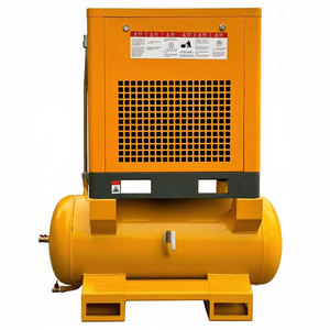 <span class=keywords><strong>Compresseur</strong></span> d'air stationnaire avec réservoir 150L 7,5kW à aimant permanent VSD, refroidissement par air, 8 bars, 380V, triphasé, lubrifié - Product Image 4