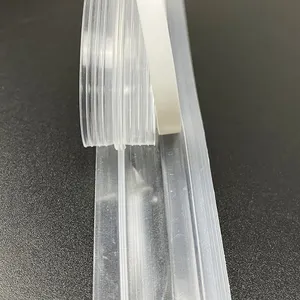 Free Sample Customize High Quality PE Easy Tear Strip Zipper Sealing Plastic Zipper Of Package Bag