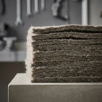 Feutre industriel absorbant l'huile, fabriqué en Chine, pour le nettoyage et l'essuyage en atelier, épaisseur personnalisée, GSM, couleur, fourniture d'usine