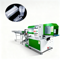 Machine d'emballage numérique semi-automatique à haute productivité avec PLC pour sacs à trois soudures en film plastique, idéale pour les boîtes alimentaires et les boîtes à emporter
