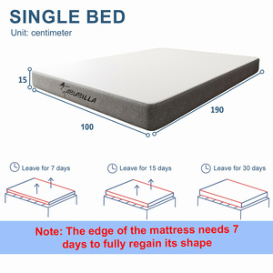 <span class=keywords><strong>Materasso</strong></span> <span class=keywords><strong>Matrimoniale</strong></span> <span class=keywords><strong>di</strong></span> Qualità per <span class=keywords><strong>un</strong></span> Sonno Riposante, <span class=keywords><strong>Materasso</strong></span> Singolo a Doppia Altezza in Memory Foam ad Alta Densità per Ospedali, Camere da Letto e Scuole - Product Image 2