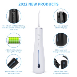 Hydropulseur de conception élégante, best-seller, IPX7, portable, pour les voyages et la maison - Product Image 3