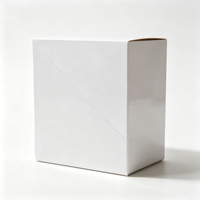 Boîte en carton ondulé ivoire, boîte cadeau minimaliste, impression personnalisée pour l'emballage de petits produits, vente au détail, cadeau, vente en gros