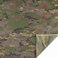 Tissu Oxford enduit PU camouflage M09, imperméable et résistant aux déchirures, en polyester, pour vêtements tactiques et sacs