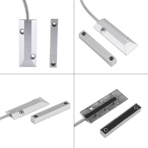 Wired Door Sensor Magnetic Switch Anti-Theft Alarm Door Window Entrance Warning Switch Dustproof Waterproof Door Magnetic Sensor - Product Image 2