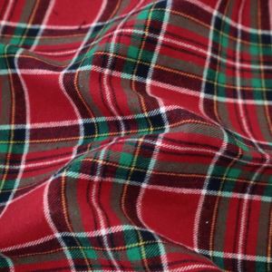 100% algodón Stock escocés tartán tejido Check Plaid tela transpirable hilo teñido Dobby para niñas versátiles/niños <span class=keywords><strong>camisa</strong></span> juguetes bolsas - Product Image 4