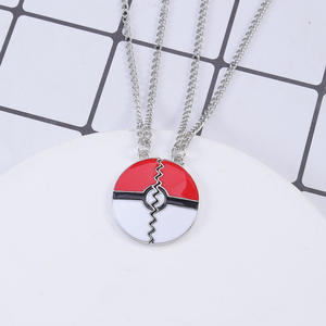 만화 목걸이 가장 친한 친구 목걸이 패션 보석 우정 목걸이 선물 도매 - Product Image 3