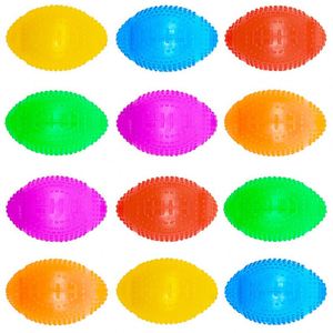 TPR Elastic Rugby-Shaped <b>Squeeze</b> Toys, Interactive Training Pet <b>Balls</b>, Stress-Relief Gadgets - Product Image 3