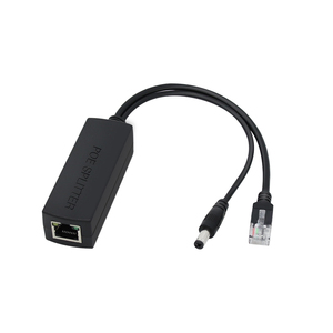 Système de caméra CCTV standard IEEE802.3af/at 10/100 Mbps, séparateur d'alimentation Ethernet POE 48V 12V 1.2A, utilisation en intérieur, moniteur - Product Image 3