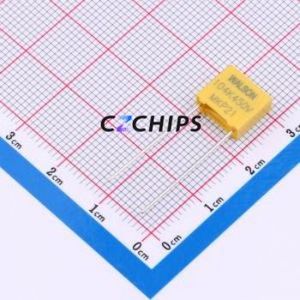 ตัวเก็บประจุฟิล์มโพลีโพรพิลีน (CBB) รุ่น C322S10434P30001 แบบ Through hole (THT), ระยะขา P=7.5 มม. ความจุ 100nF ค่าความคลาดเคลื่อน 10% แรงดัน 450V - Product Image 1