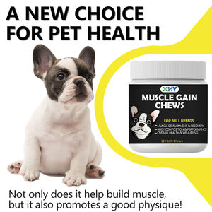 Alimento Seco para Perros con Alto Contenido de Proteínas, Masticables Suaves para Aumentar de Peso, Suplementos para Perros, Fortalece los Músculos - Product Image 5