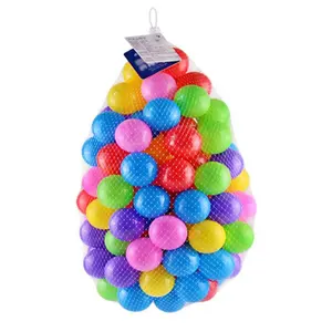 Precio barato de multicolor bolas 50pcs 100pcs PE suave mar bola soplando marino bola