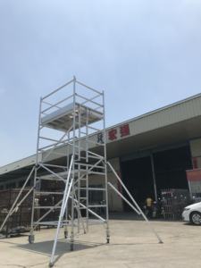 سقالات من الألومنيوم لسهولة المحمول سقالة لبناء منزل - Product Image 6