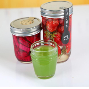 ขวดแก้วบรรจุภัณฑ์อาหารเกรด SQ50 สำหรับขายส่ง  ภาชนะใสสำหรับเก็บของ  ขวดปิดผนึกสำหรับแยม สตรอว์เบอร์รี คาเวียร์ - Product Image 3