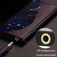 RUIZU H12 Pemutar MP3 Android WiFi BT 4GB+64GB Layar Sentuh Pemutar Musik Video Dengan Speaker Mendukung Unduhan Aplikasi Kartu TF