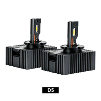 Nouveau phare LED universel de remplacement HID Xénon série D en aluminium D1S D2S D3S D4S D8S 12V IP68 étanche 6500K pour voiture