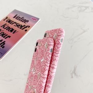 Funda de teléfono móvil con hermosa flor personalizada, para iPhone 13, 12, 11 <span class=keywords><strong>Pro</strong></span>, Max, X, XR, XS, Max, IP13, IP12, Floral, suave, TPU - Product Image 5