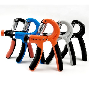 Fortalecedor de Mano Ajustable con Resorte y Contador, Equipo de Ejercicio Manual para Entrenamiento de Fuerza y Rehabilitación de Dedos - Product Image 1