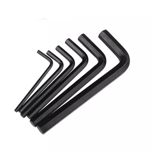 Chiave esagonale a L in acciaio al carbonio nero personalizzata, misura imperiale in pollici, M3 - Product Image 5