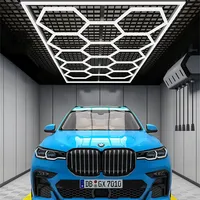 Barre lumineuse LED en nid d'abeille pour atelier HanYin, éclairage de lavage, plafond, garage, éclairage LED automobile