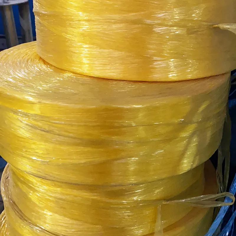 Corde en plastique écologique de balle d'emballage d'agriculture de la ficelle pp de presse de banane