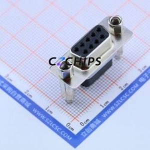 DS1034-01-09FBN044-JC D-Sub/VGA Connector Through hole Component (THT) Connector Standard D-Sub Female 9P Through Hole - Product Image 1