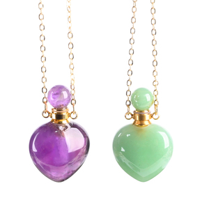 ขวดน้ำหอมคริสตัลรูปหัวใจคุณภาพสูงแบบกำหนดเองสำหรับตกแต่ง - Product Image 3