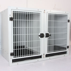 HF veteriner paslanmaz çelik köpek evi kulübesi klinik için Pet ekran kafesleri - Product Image 1