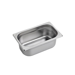 18/10 Stainless Steel GN 1/4 Food Pan 26.5 × 16.2 × 10 h cm, 483 g Inox Inox Macel - Product Image 1