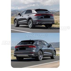 Difusor de Parachoques Trasero, Alerón, Protector de Salida de Escape, Pieza de Modificación para Audi Q8 2019-2023, Accesorios para Auto - Product Image 5