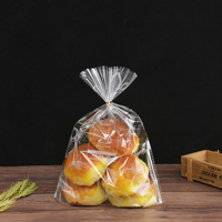 Sacs d'emballage transparents en OPP/PE de qualité alimentaire, personnalisés, résistants à l'humidité, pour boulangerie, épicerie, aliments pour animaux, chewing-gum, pain plat