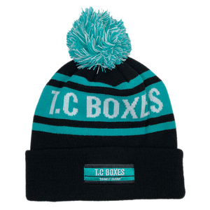 OEM Cao Cấp <span class=keywords><strong>Windproof</strong></span> 100% Acrylic Mùa Đông Beanie Tùy Chỉnh Thêu Ấm Teal Bobble Mũ Thời Trang Jacquard Màu Xanh Pompom <span class=keywords><strong>Skull</strong></span> <span class=keywords><strong>Cap</strong></span> - Product Image 1