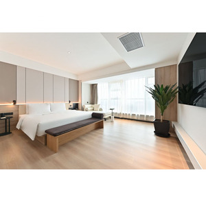 Ensembles de chambre à coucher d'hôtel 5 étoiles personnalisés SHIYI Hampton by Hilton, meubles modernes avec solution de projet professionnelle et <span class=keywords><strong>prix</strong></span> de gros - Product Image 1