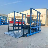 Plateforme de chargement et de déchargement mobile hydraulique personnalisable de 2 tonnes, équipement de levage pour camions porte-conteneurs, table élévatrice CE