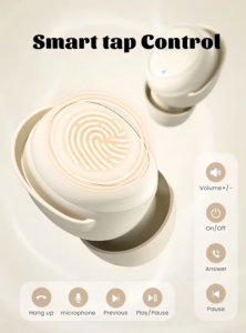 2026 超迷你舒适立体声耳塞式降噪防水运动蓝牙 TWS 耳机适合跑步睡眠 - Product Image 6