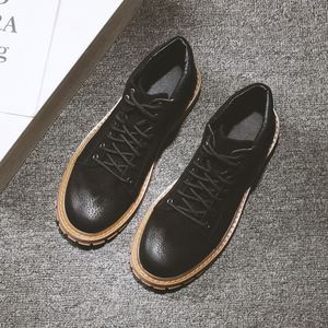 Men's Winter Fleece-lined Leather Boots Casual High-top Non-slip Ankle Boots - Product Image 5