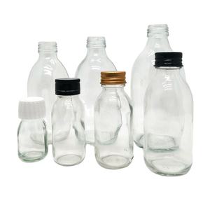 Botella <span class=keywords><strong>de</strong></span> cristal transparente con tapa <span class=keywords><strong>para</strong></span> sirope, botella vacía redonda <span class=keywords><strong>de</strong></span> 60 ml, 120ml, 250ml, 2oz con tapa <span class=keywords><strong>para</strong></span> zumo <span class=keywords><strong>de</strong></span> <span class=keywords><strong>jengibre</strong></span>, café, logotipo personalizado, gran oferta - Product Image 1