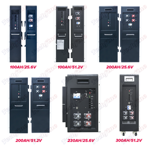 Batería de Sistema de Almacenamiento de Energía Solar de Litio LiFePO4 de 5kwh 10kwh 15kwh 100ah 200Ah 300ah de Ciclo Profundo Montada en Pared Powerwall de 48v 51.2v - Product Image 2