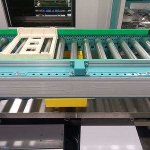 สายพานลำเลียงลูกกลิ้งเหล็ก ปรับความเร็วได้ 2700x1500x2500 มม. สำหรับระบบอัตโนมัติทางอุตสาหกรรม - Product Image 3