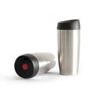 Portable Double paroi vide voiture tasse durabilité nouveau Design en acier inoxydable isolé voyage thermique café gobelet tasse