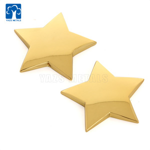 Fábrica de metal personalizado <span class=keywords><strong>estrella</strong></span> de cinco puntas de pin de solapa - Product Image 2