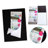 Bloc-notes magnétique détachable pour réfrigérateur, directement de l'usine, papier offset 80-120 g/m², 5x5 cm, couleur CMYK, design moderne, pour le bureau